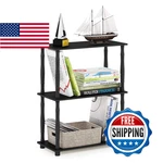 Furinno Turn-n-tube Storage Shelves 3-TIER Book Shelf Corner Toolless. Fixed Price $44.37.