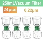 24X Lab 250ML/500ML Bottle Top Vacuum Filter Units 0.22UM Pes Membrane 45MM Neck. Fixed Price $339.99.