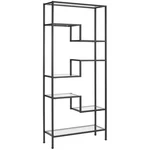 Crosley Furniture Sloane Metal & Glass Etagere In Matte Black. Fixed Price $260.99.