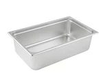 Winco SPJL-106 Steam Table Pan, Full Size, 6" Deep, Standard Weight S/s, Set.... Fixed Price $209.88.