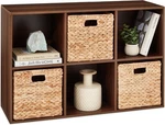 6-CUBE Storage Organizer 11IN Shelf Opening Bookcase Display Home Office. Fixed Price $94.39.