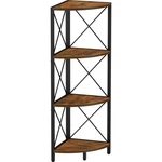 Snughome Rustic Corner Shelf Stand For Desktop, 4 Tier Storage Plant S.... Fixed Price $61.09.