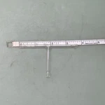 One New Glass Tubing Tee-adaptor/t-connector. Fixed Price $13.83.