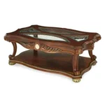 Aico By Michael Amini Cortina Rectangular Coffee Table. Fixed Price $895.00.