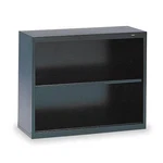 Tennsco B-30BK 2-SHELF Stationary Bookcase, 28"X34-1/2" Black. Fixed Price $213.99.