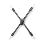 Mercana Furniture Xendi 4X25 Black Toned Metal Sputnik Wall Sconce. Fixed Price $135.06.