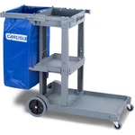 Carlisle JC1945S23 Gray Short Platform Janitorial Cart-wasserstrom 15756. Fixed Price $128.99.