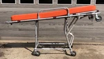 Ferno Ambulance Aluminum Emergency Stretcher Cot Gurney Patient Transport + Pad. Fixed Price $729.00.