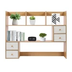 Ojseimchrl Desktop Bookshelf, 39.4" X 6.7" 31.5", White A. Fixed Price $76.45.