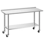 Vevor Commercial Stainless Steel Table Kitchen Catering Prep 24X60 Inch. Fixed Price $169.90.