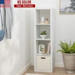 4-CUBE Vertical Storage Organizer Open Back Bookcase Office Room Furniture New. Fixed Price $71.36.