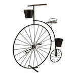 Home Garden Decor Old Fashioned Black Bicycle Plant Stand Iron. Fixed Price $74.98.