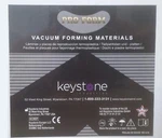 Keystone 9614980 Proform Splint Material Stiff 5" .080" Clear 25/BX. Fixed Price $32.51.