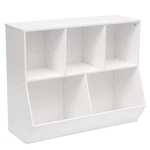 Hoobro Kids Bookshelf Bookcase Footboard Toy Storage Cubby Childrens. Fixed Price $162.77.
