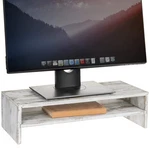 Mygift Shabby Whitewashed Wood Computer Monitor Laptop Riser Stand For De.... Fixed Price $64.61.