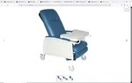 New Drive Medical D574EW-BR 3 Position Heavy Duty Bariatric 500 Lb Capacity. Fixed Price $650.00.
