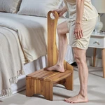 Fanatu Premium Step Stool Handle For Adults Elderly Seniors Wooden 9 One. Fixed Price $182.27.