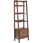 Crosley Furniture Landon Wood 4 Shelf Narrow Etagere Bookcase In Mahogany. Fixed Price $298.25.