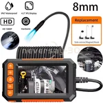 2M Handheld Industrial Endoscope 8MM Borescope Inspection Snake Camera W/8LED. Fixed Price $20.99.