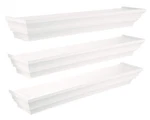 Kiera Grace Madison Wall Shelves Set Of 3 (thailand) White 24 Inch. Fixed Price $109.54.