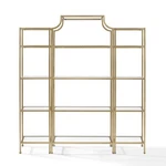 Aimee 3-PIECE Bookcase Set Large & 2 Narrow Etageres. Fixed Price $697.62.