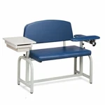 Clinton Lab Series Extra-wide Blood Chair With Padded Flip Arm And Drawer. Fixed Price $608.21.