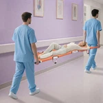 Portable Folding Stretcher For Emergency Medical Patient Transport Kit. Fixed Price $79.44.
