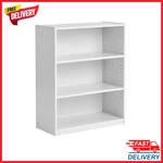 Mainstays 3 Shelf Bookcase Adjustable Shelves Storage Organizer Unit. Fixed Price $35.37.