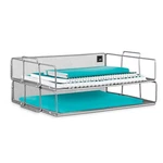 Mindspace 2 Tier Stackable Letter Tray Paper Desk Organizer The Mesh.... Fixed Price $22.95.