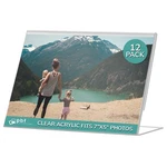 Pbf Acrylic Sign Holder Horizontal Stand Up Slanted .... Fixed Price $32.21.
