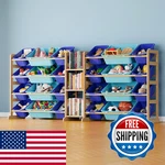 Spaceaid Large Toy Storage 24 Bins And 3 Shelves Organizers. Fixed Price $209.17.