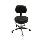 Brewer Century Series Pneumatic Aluminum Exam Stool With Backrest. Fixed Price $492.96.