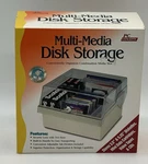 90S New Pc Concepts Multi-media Disk Storage Box Case Lock & Key Vintage Nos. Fixed Price $25.50.
