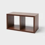 13" 2 Cube Walnut - Brightroom. Fixed Price $22.94.