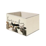 Highland Fabric Collapsible Storage Bin With Handles - Western Cowgirl Fo.... Fixed Price $20.72.