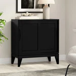Wyndenhall Pearson Solid Hardwood 30 Inch Wide Mid Century Modern Low.... Fixed Price $427.98.