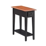 Leick Home Haven Ridge Narrow End Table, Solid Wood, With Drawer And Shelf, F.... Fixed Price $128.75.