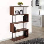 Homcom Wooden Bookcase Shape Storage Display Unit 4 Shelf Home. Fixed Price $121.43.