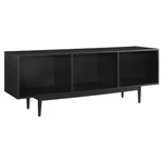 Crosley Furniture Liam Mid-century Wood Record Storage Console Cabinet Black. Fixed Price $245.99.