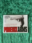 O44 Original Phoenix Arms Model HP22 & HP25 Semi-auto Pistol Owners Manual. Fixed Price $30.00.