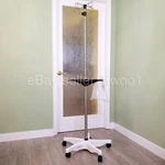 Pryor Iv Stand Adjustable I.v. Metal Pole 2M8038, 4 Hooks, Wheel Handle, 5 Legs. Fixed Price $455.20.