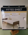 New Drive Medical Two Pack Fitted Sheets Hospital/homecare 36"W X 80"L 5-6"H. Fixed Price $16.99.