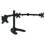 Full Motion Triple Monitor Desk Stand. Fixed Price $139.99.