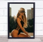 Beauty Model Beautiful Glamour Sensuality Window Girl Wall Art Print. Fixed Price $35.43.