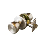 Terrace Satin Nickel Passage Hall/closet Door Knob With Universal 6-WAY Latch. Fixed Price $12.45.